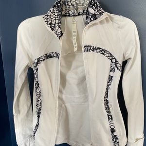 Lululemon Athletica jacket for work.